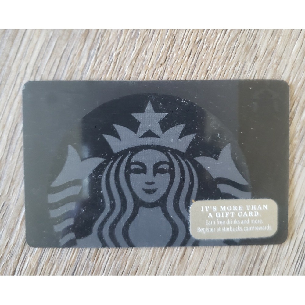 Starbucks gift card 2014 Black Siren No Balance Collector's Edition Special Rare